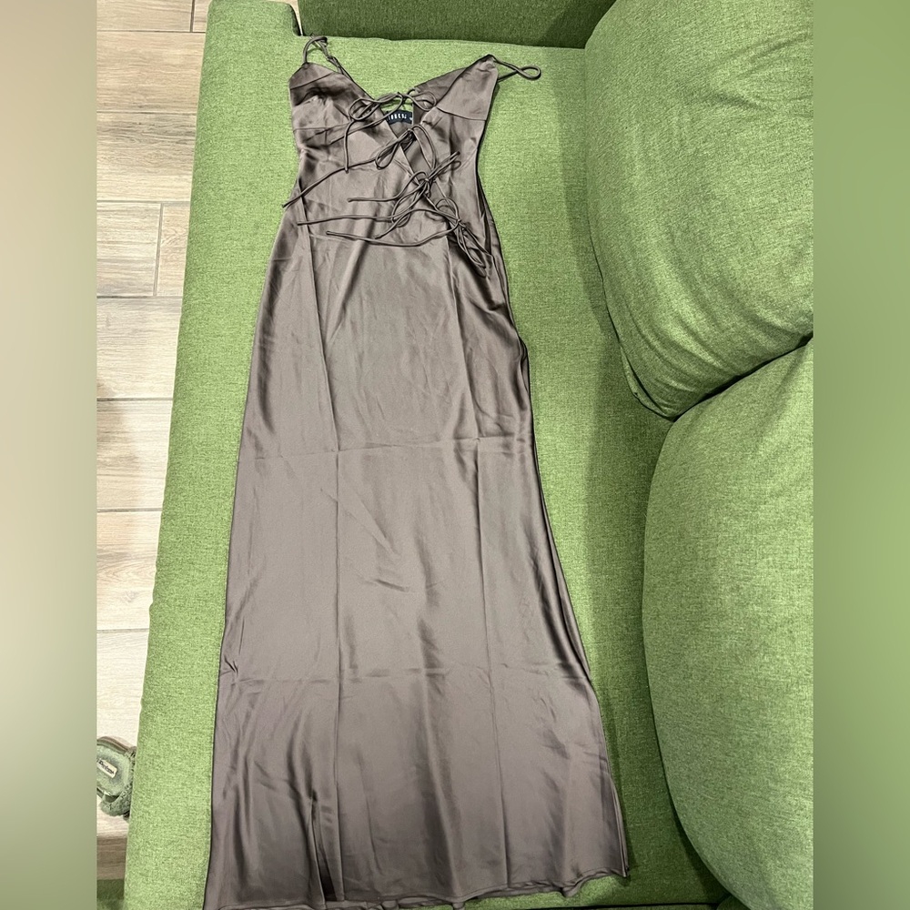 Lioness Chocolate Maxi Dress - Picture 2 of 4
